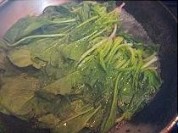 菠菜拌香干