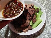 黄瓜拌鸡肝