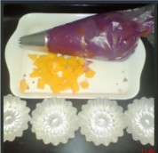 芒果酸奶紫薯泥