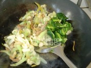 花菜青椒炒里脊