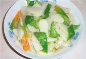 清炒山药片