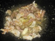 杏鲍菇炒虾片