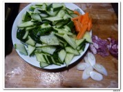 肉片黄瓜