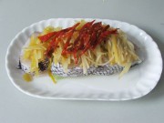 酸菜蒸鳕鱼