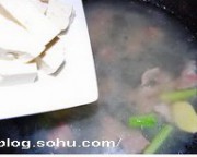 蛤蜊豆腐汤