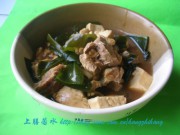 海带排骨炖豆腐