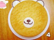 糖霜小熊蛋糕
