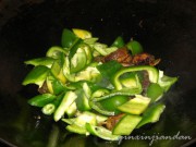 青椒炒塘虱鱼