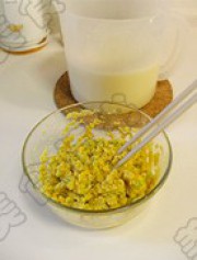 芹菜煎豆渣