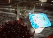 桑椹果酱酸奶布丁