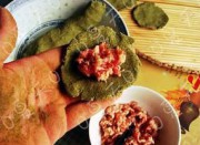 艾蒿鲜肉汤圆