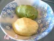 双色圈饼