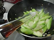 冬菜炒丝瓜