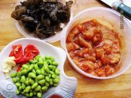 毛豆炒鸡丁
