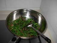 肉末橄榄菜炒豇豆