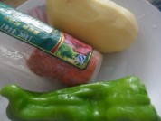 土豆片炒火腿