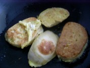 鸡蛋煎馒头片