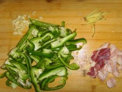 柿子椒炒肉