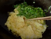 葱末炒鸡蛋