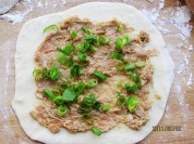 葱香薄肉饼