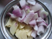 土豆炒洋葱