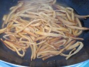 香菇炒鸡胗