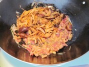 香菇炒鸡胗