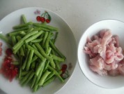 肉丝炒豆角