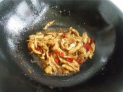 肉丝炒豆角