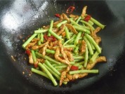 肉丝炒豆角