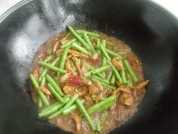 肉丝炒豆角