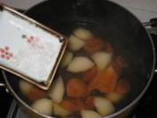 酸酸甜甜—杏干雪梨茶