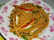凉拌豆腐丝