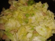 卷心菜炒肉片