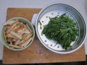 韭菜炒香干
