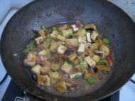 辣椒炒豆腐