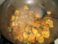 辣椒炒豆腐