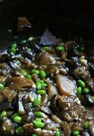 毛豆烧茄子