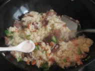 香肠胡萝卜炒饭