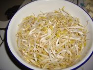 豆芽炒韭菜