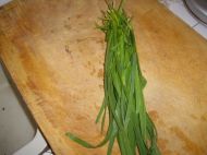 豆芽炒韭菜