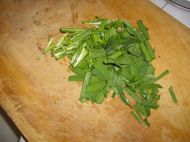 豆芽炒韭菜