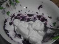 紫薯奶油冰激凌