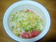 青菜绿茶馄饨
