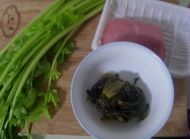 芹菜炒肉丝