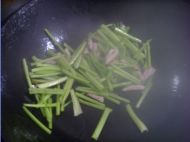 芹菜炒肉丝
