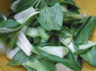 青菜炒冻豆腐