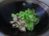 生菜炒酱牛肉