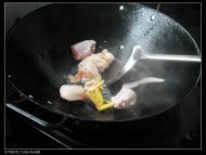 生菜炒鸡翅