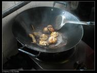 生菜炒鸡翅